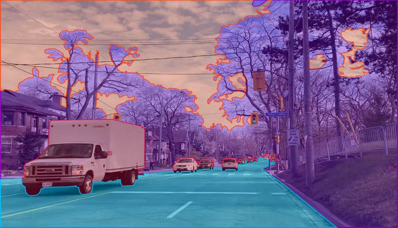 Polygon annotation example