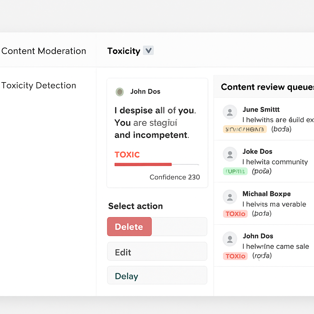 Content moderation